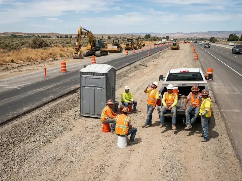 highway-road-construction-crew-007 — frequently asked questions, Porta Potty and Restroom Rentals in Beaver Dam, AZ